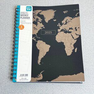 2025 Monthly Weekly Planner Large 9" x 11" + Sticker Page NEW
